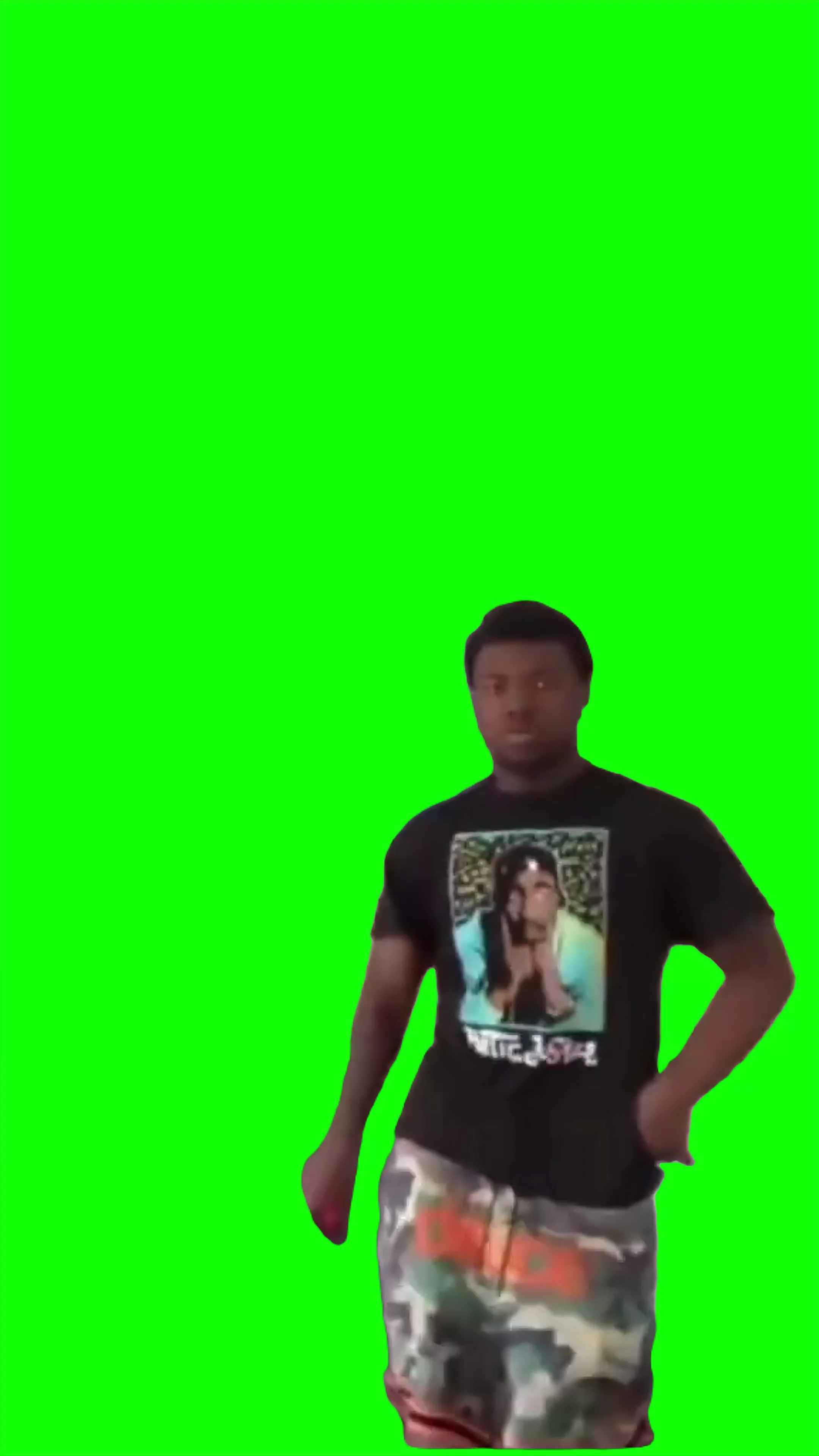 Bro dancing meme Green Screen
