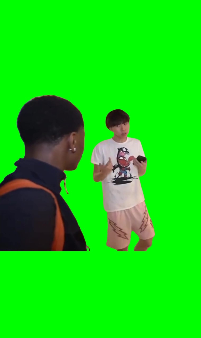 Bro help me out we We Meme Green Screen