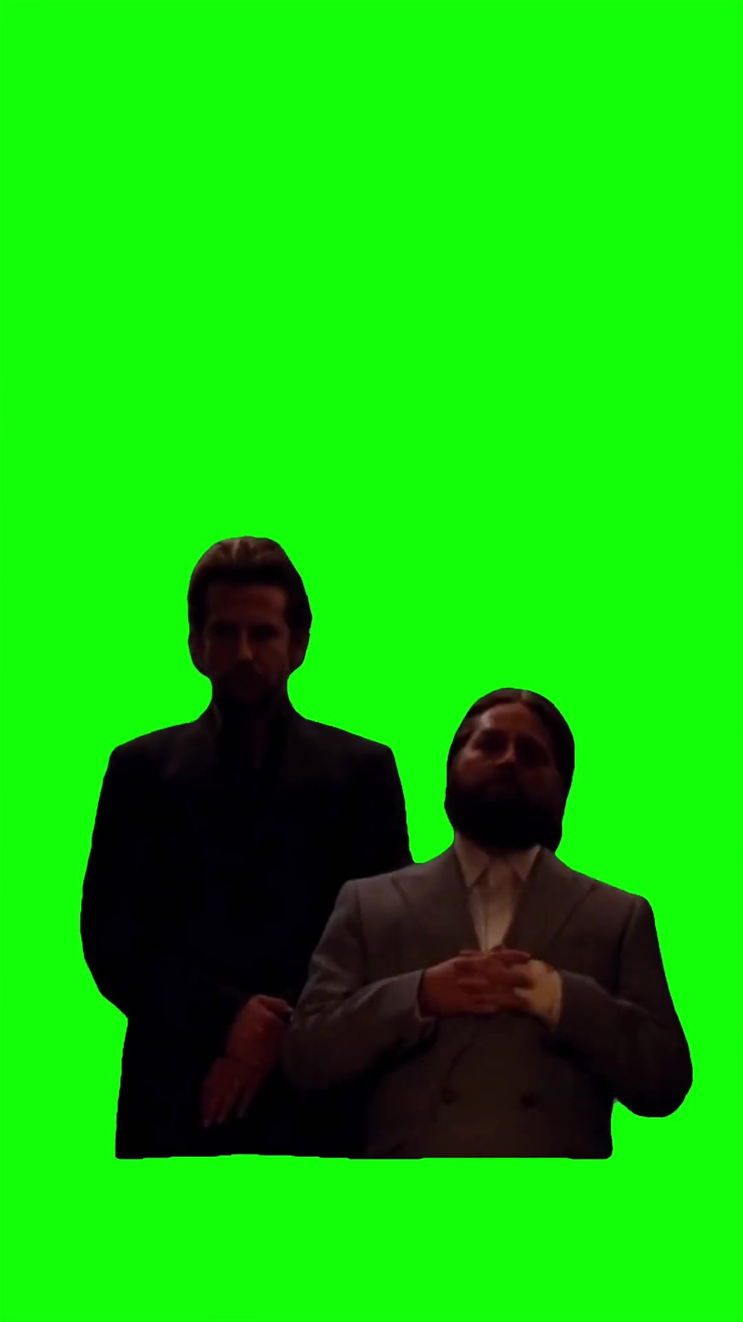 Bros pull up Green Screen Meme