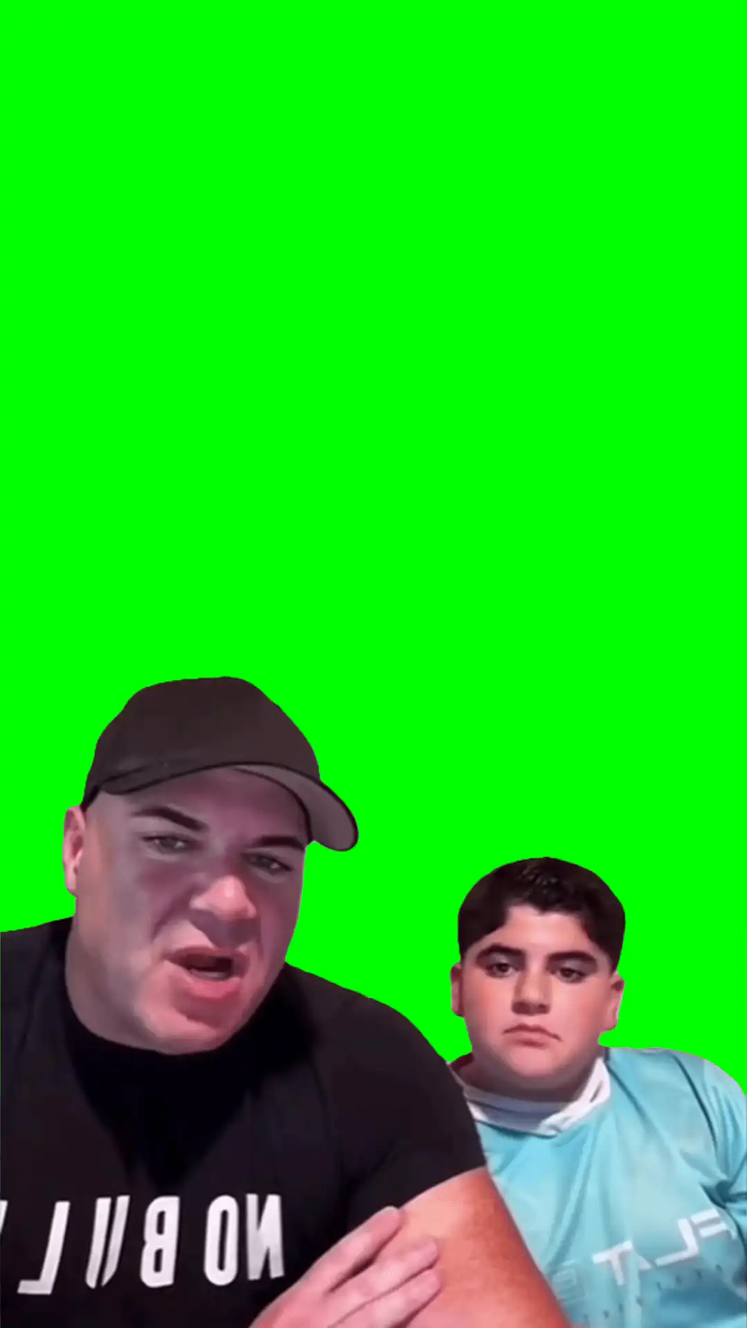 Brother gets 5 big booms meme green screen