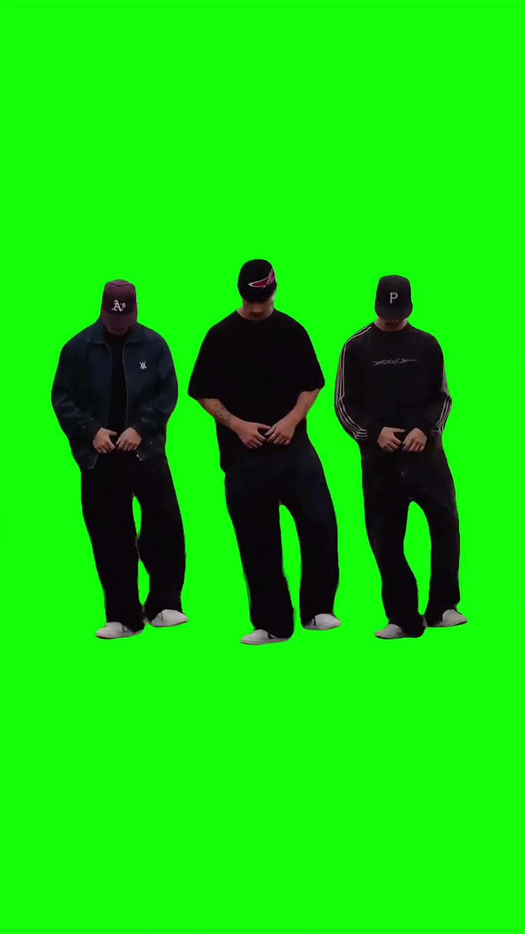Cale little bit dance Green Screen Meme