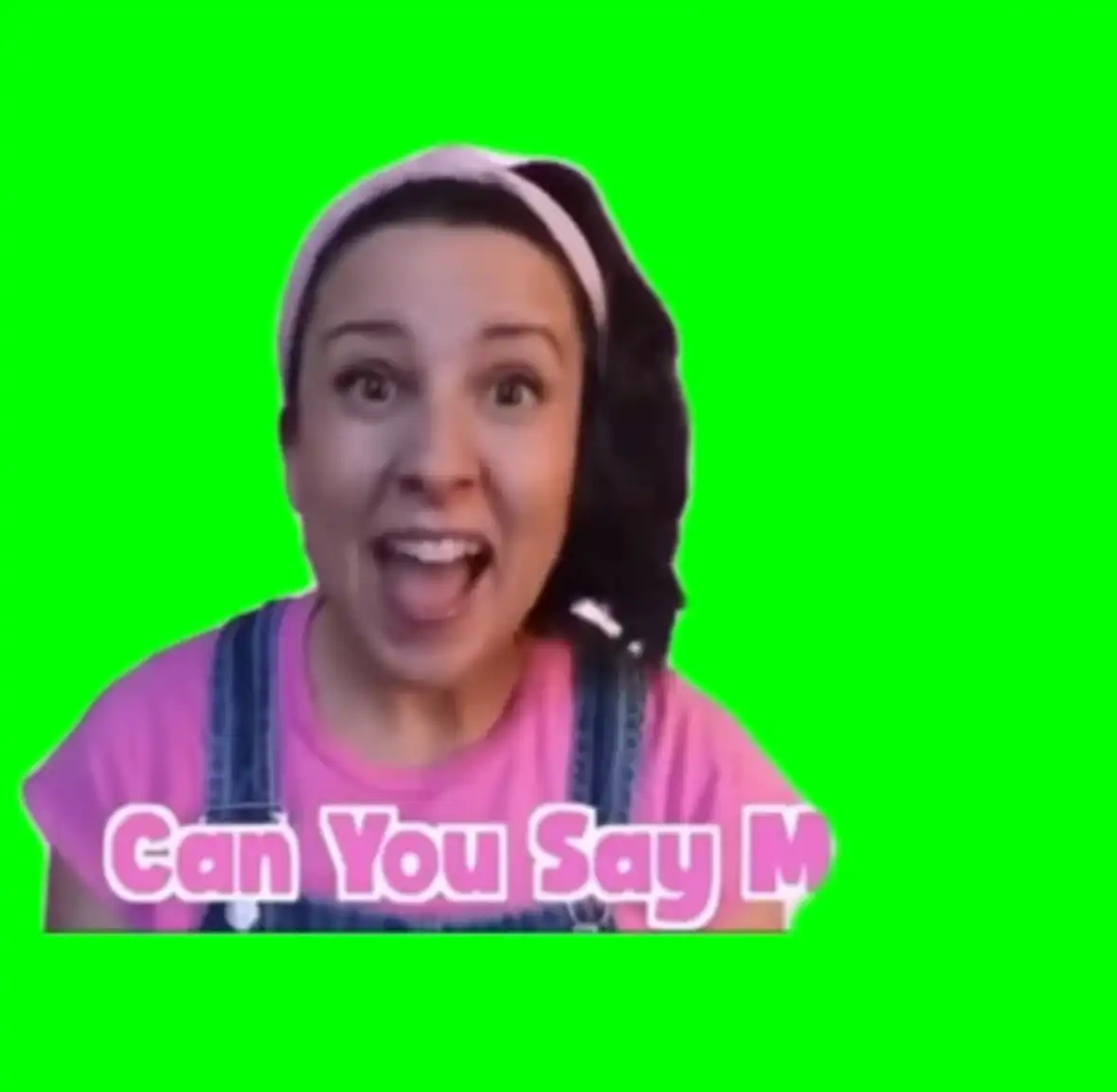 Can you say Mama Meme Green Screen