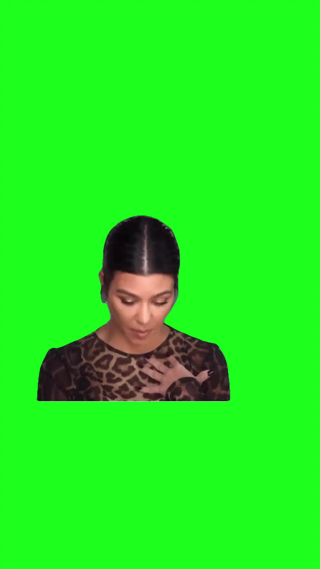 Can’t even talk about it Green Screen Meme