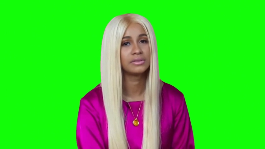 Cardi B Mood Green Screen Memes