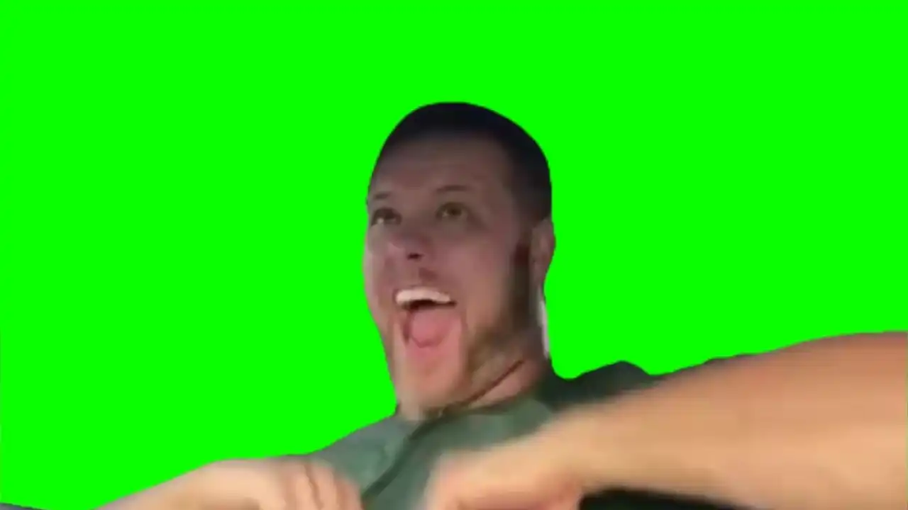 Celebration Dance Meme green screen