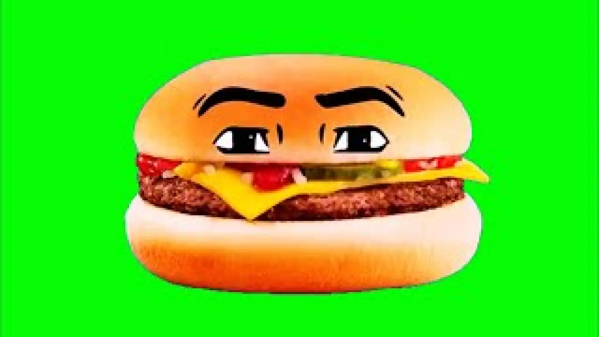 Cheeseburger gegagedegagado Green Screen