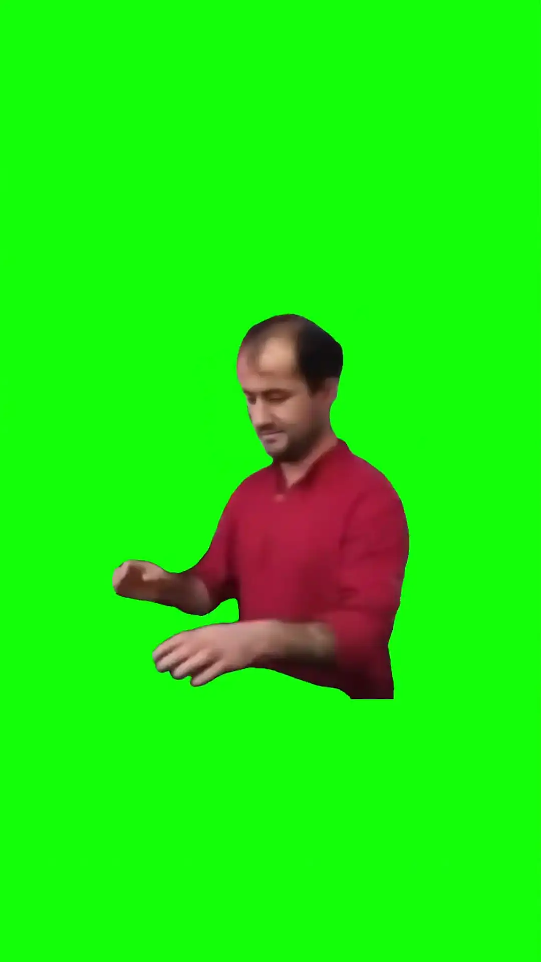 Chek ne dam Green Screen Meme