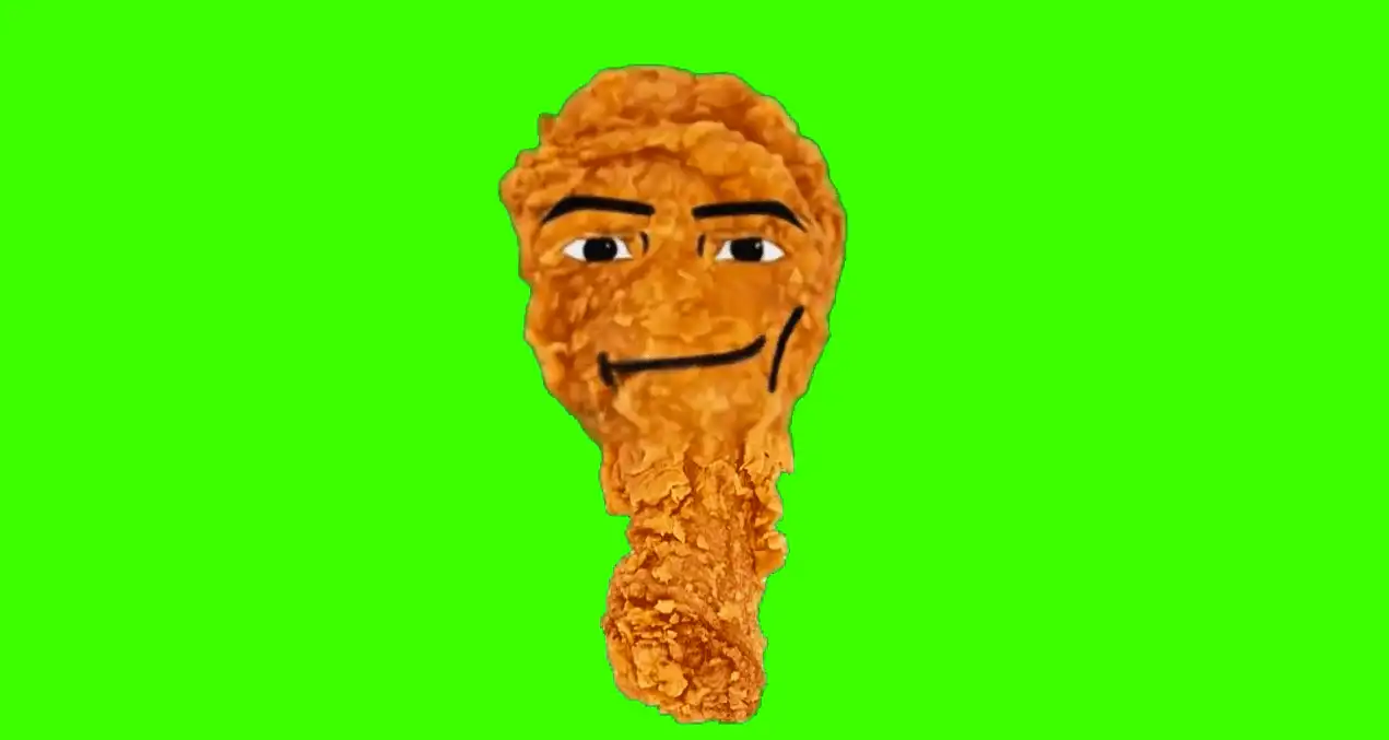 Chicken Gegagedigedagedago Green Screen