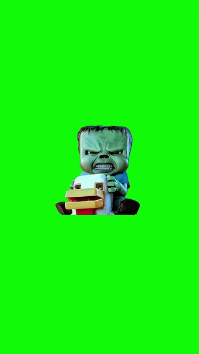 chicken Jockey Meme Green Screen