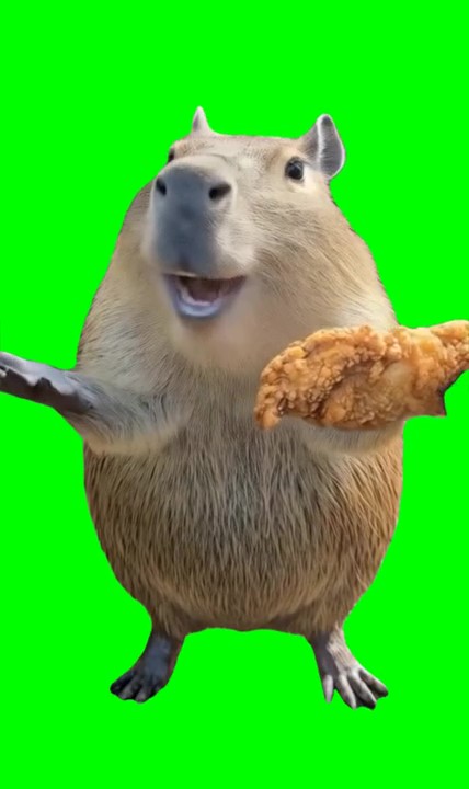 Chicken wing hot dog and balony song Meme Green Screen