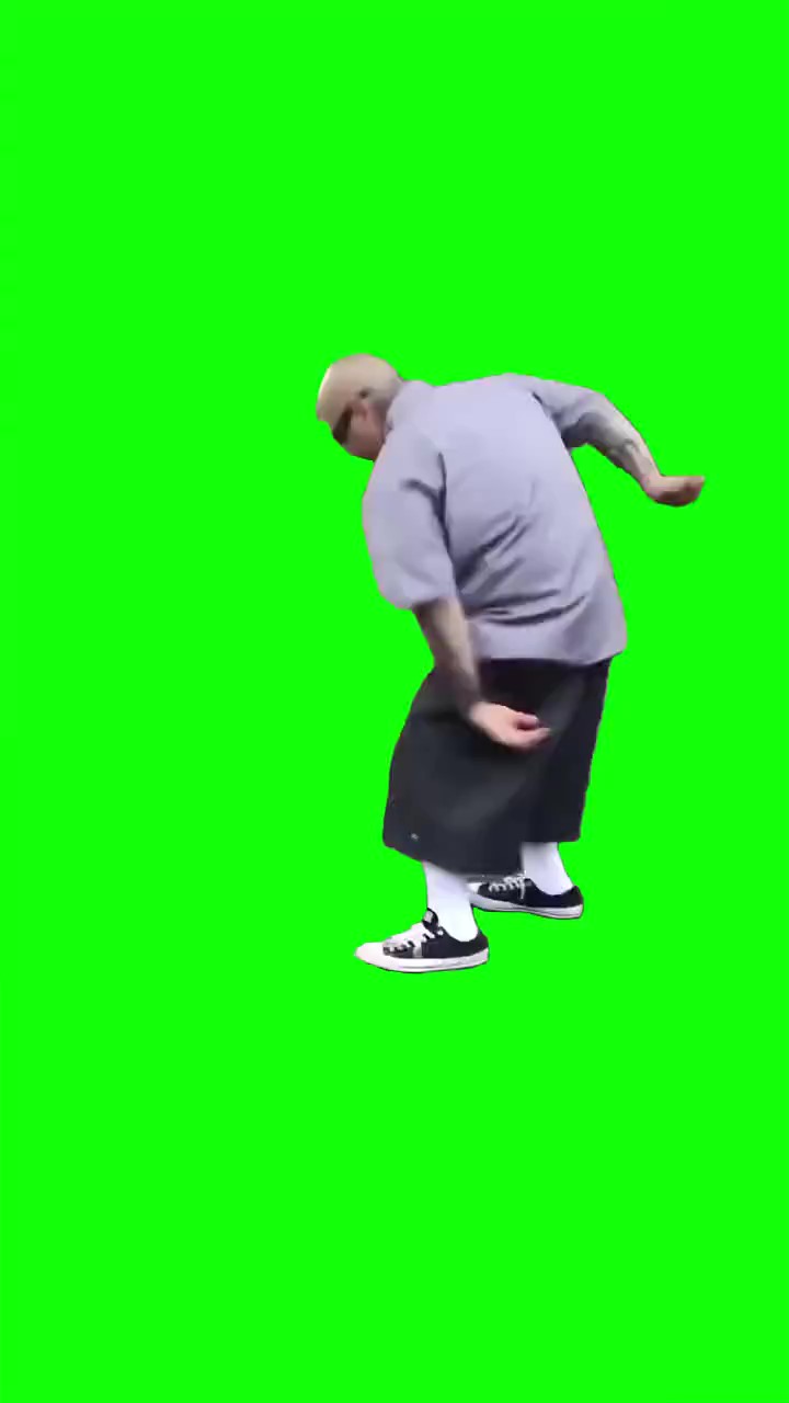 Cholo dance meme Green Screen