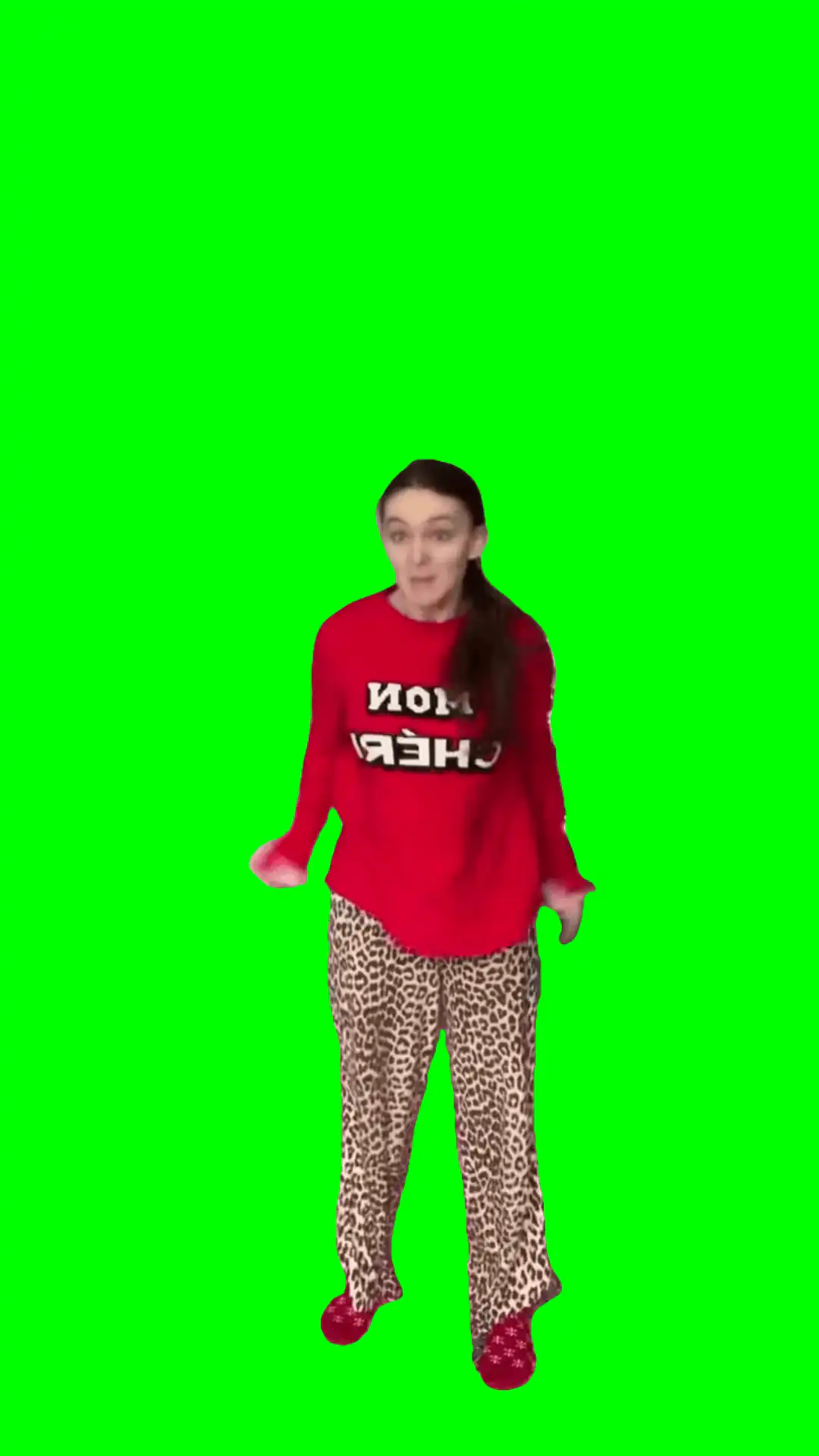 Clap clap dance green screen