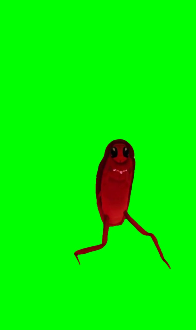 Cockroach dancing Meme Green Screen