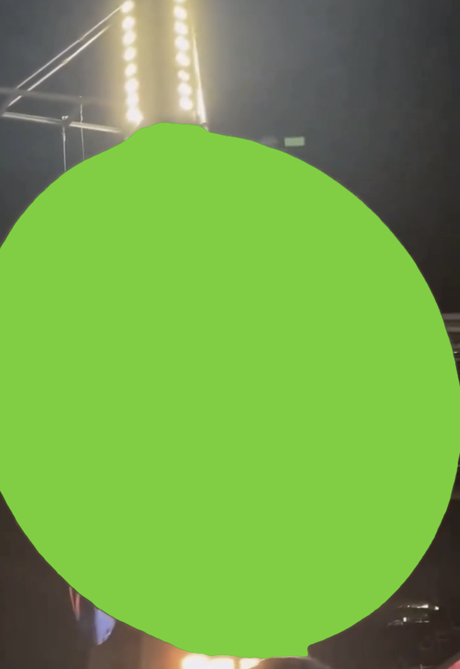 Coldplay Concert Screen Meme Green Screen