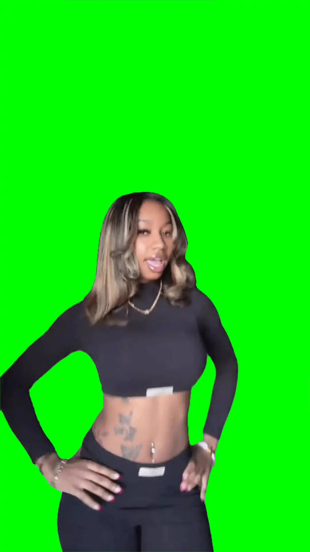 Cooking with Kya green screen