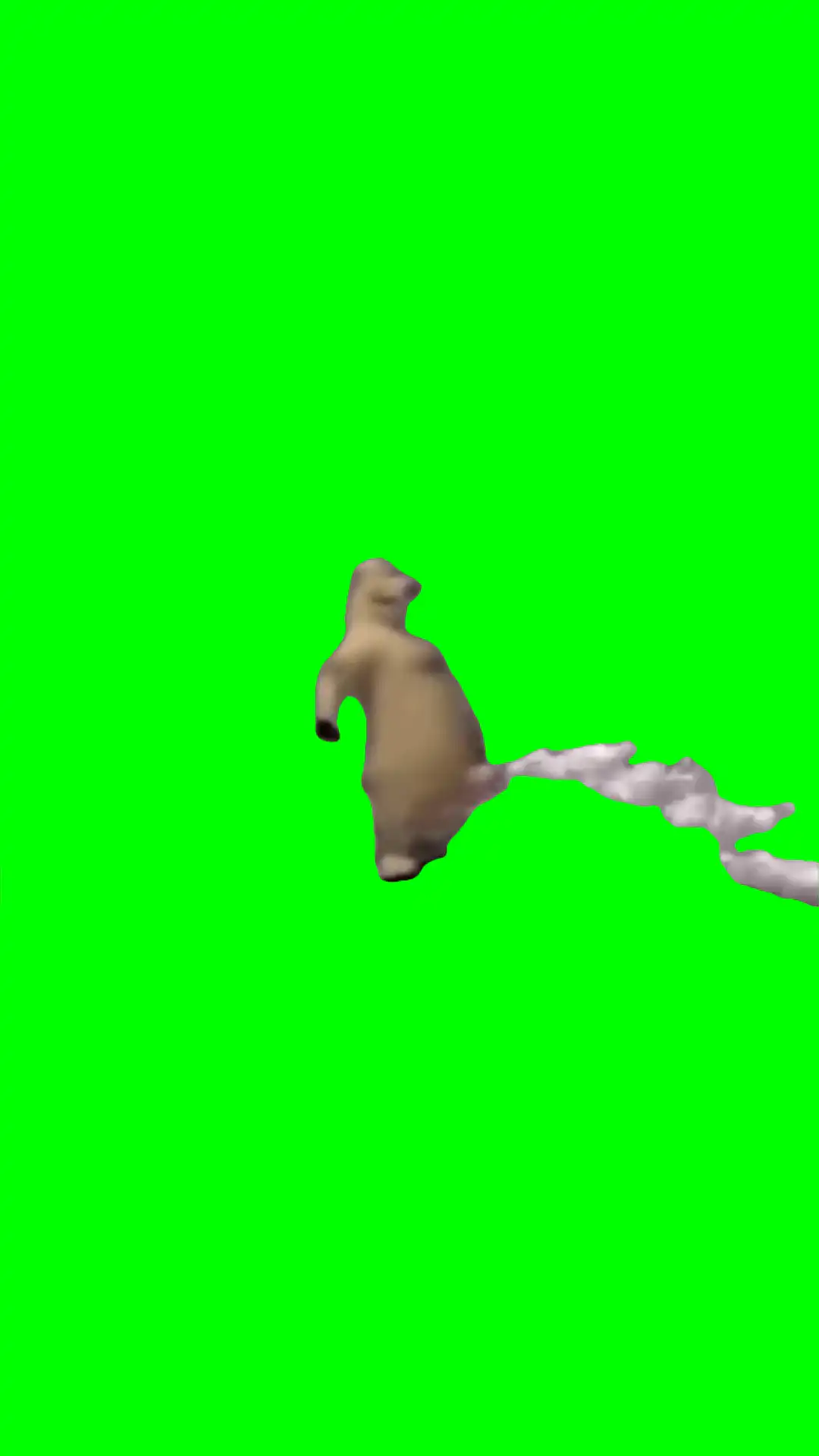Cow milk spray Meme Green Screen
