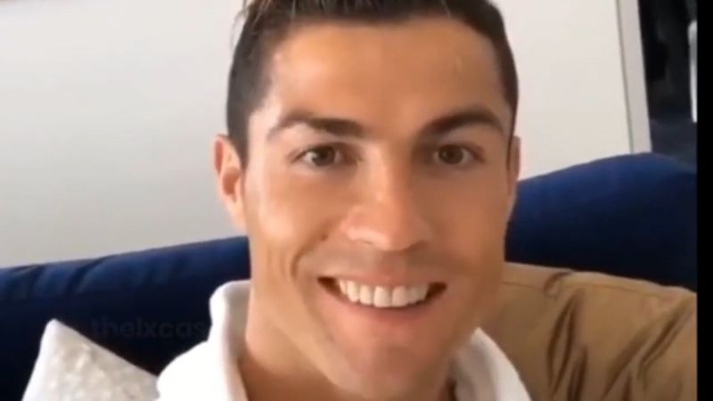 Cristiano Ronaldo Drinking Meme