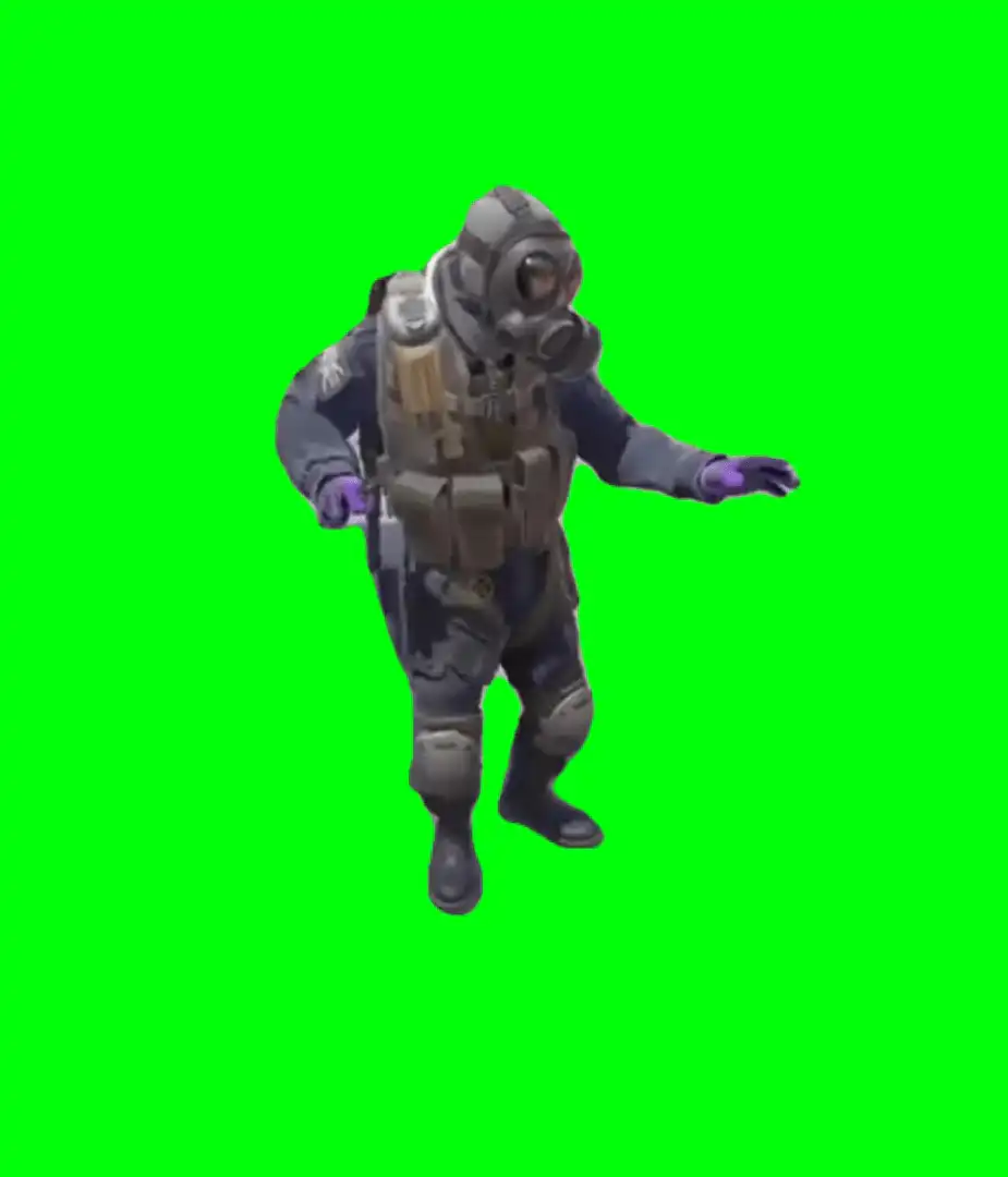 CS2 Dance meme Green Screen