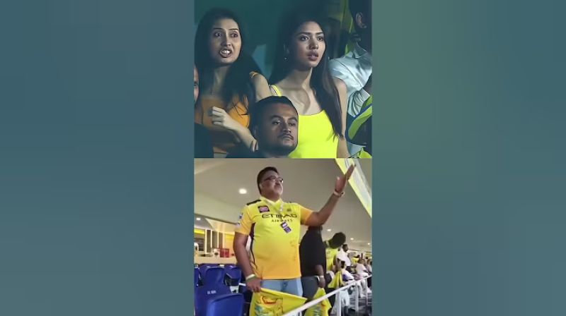 CSK Reaction Girl and Uncle Meme Template