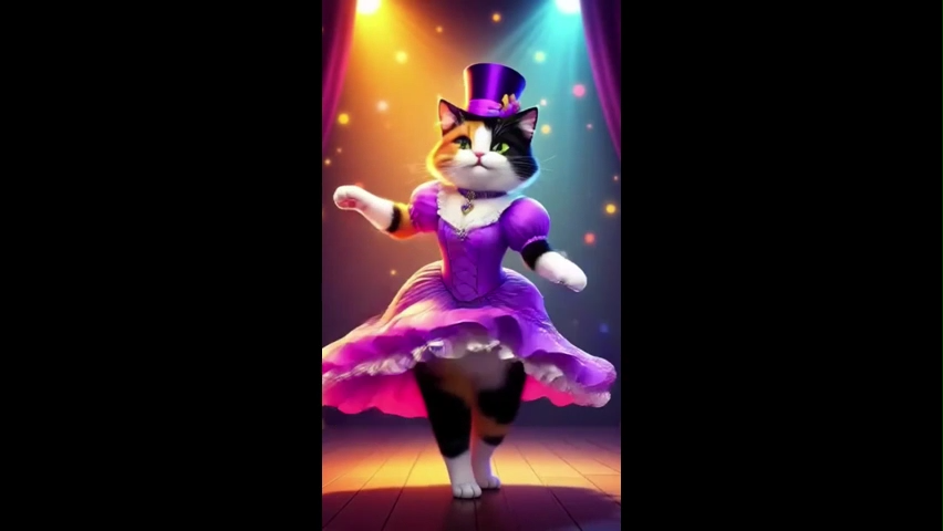 Cute Funny Cat Dance Meme
