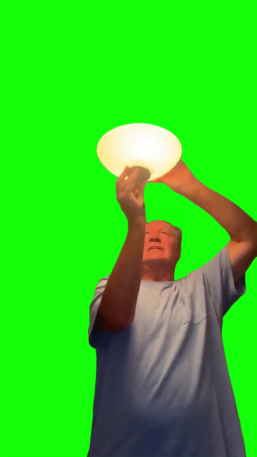 Dad CRASHOUT Meme Green Screen