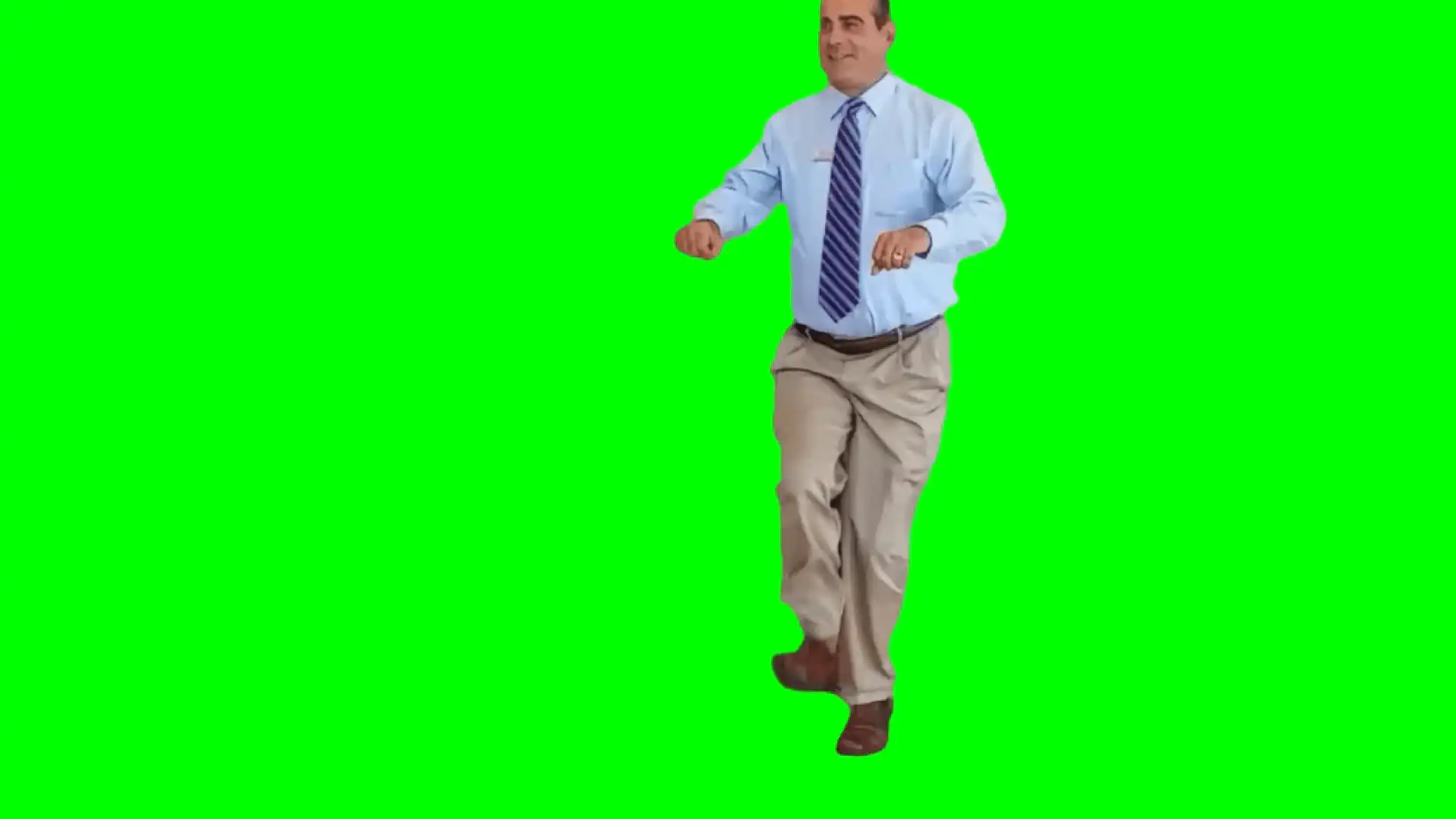 Dancing Car Salesman meme Green Screen