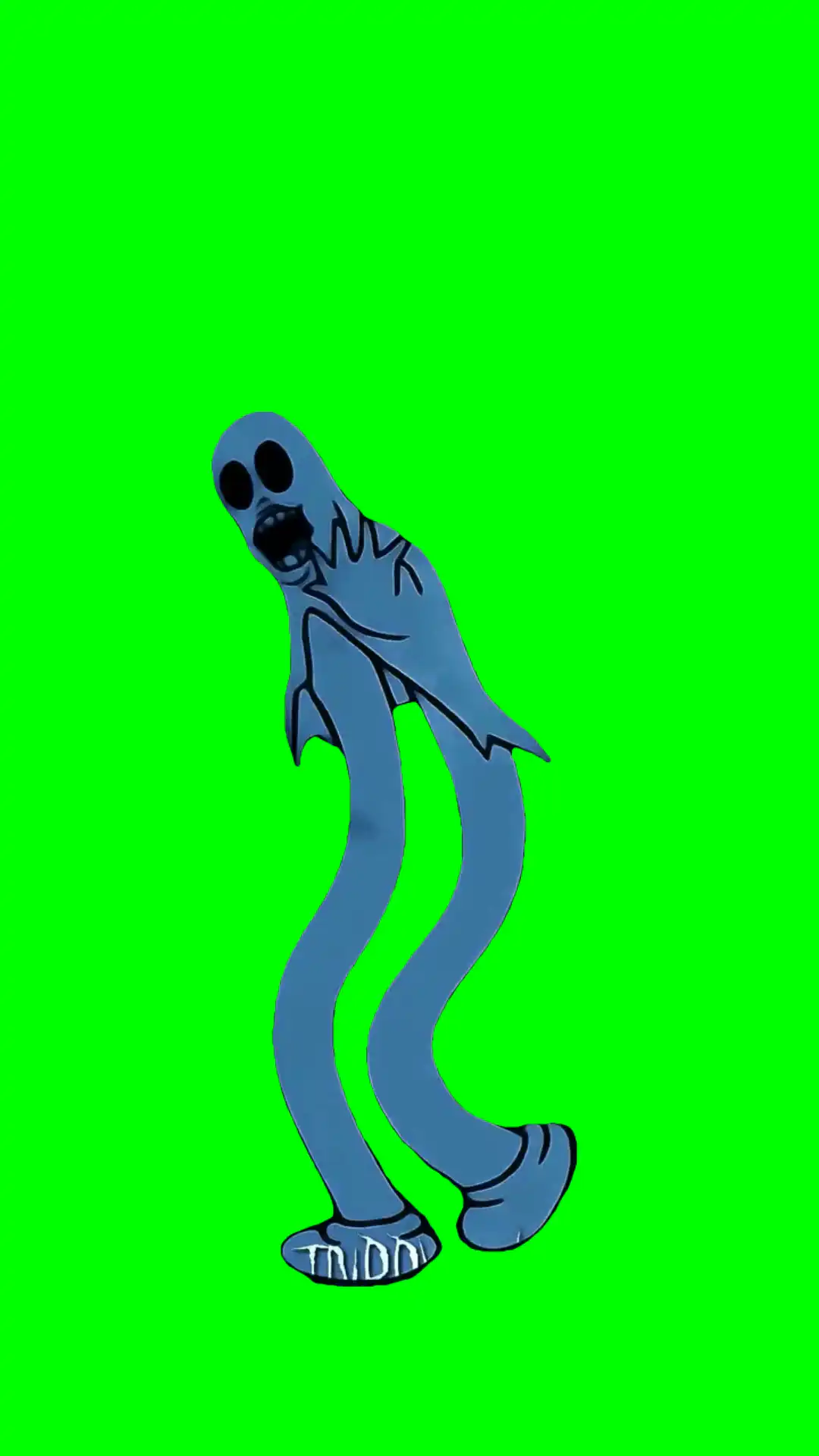 Dancing ghost meme green screen