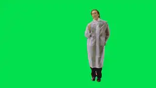 Dancing Patrick Bateman green screen
