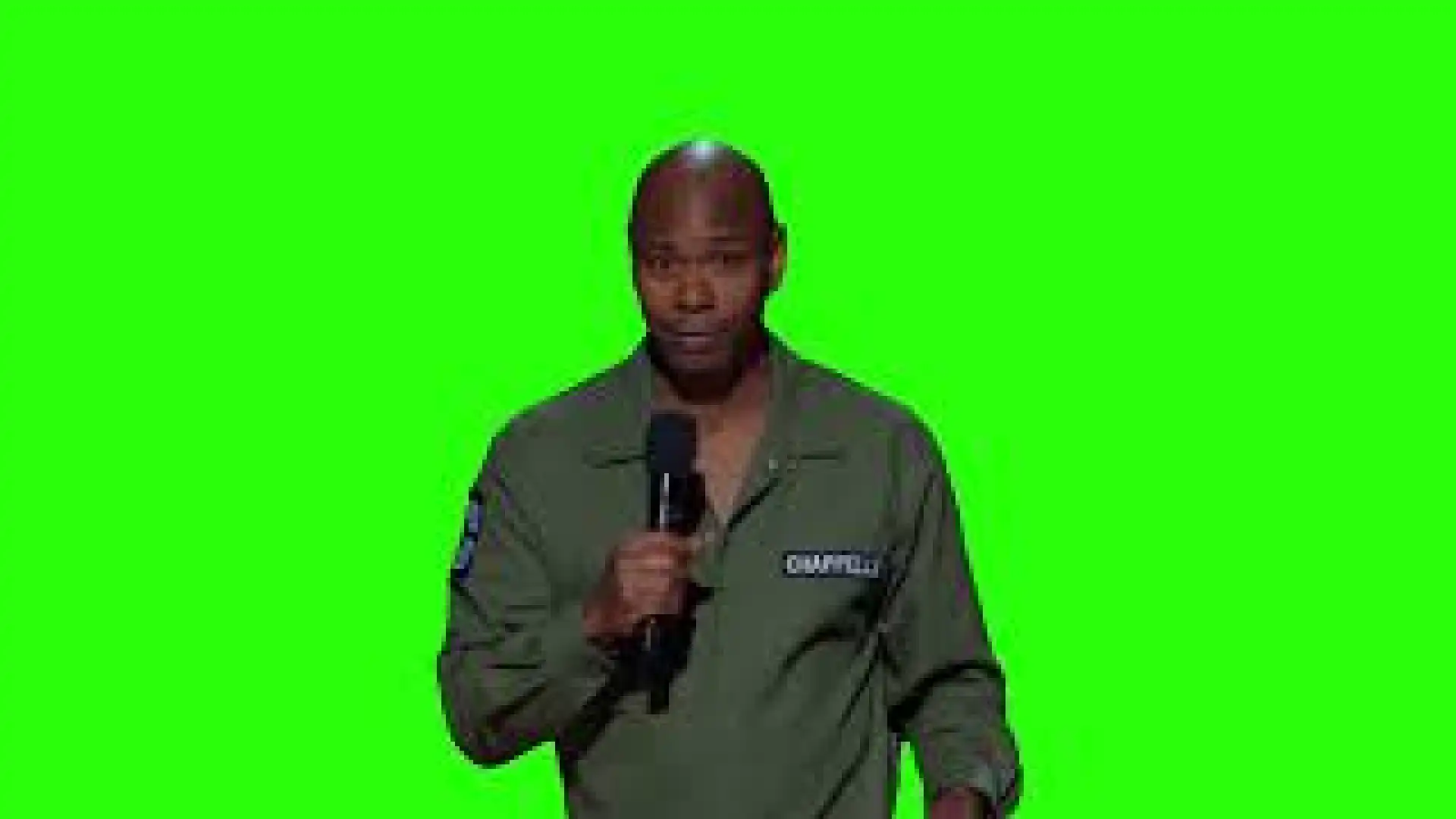 Dave Chappelle We know these roads Greeen screen