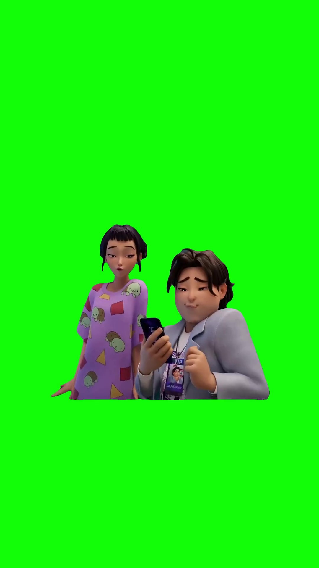 Demon Hunters Soda Pop Dance Green Screen Meme