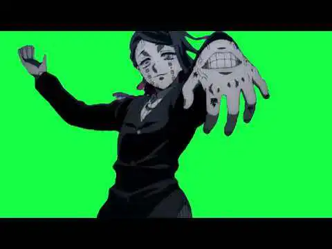 Demon Slayer Anime Green Screen