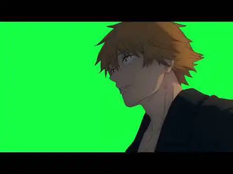 Denji Chainsaw Man Anime Green Screen