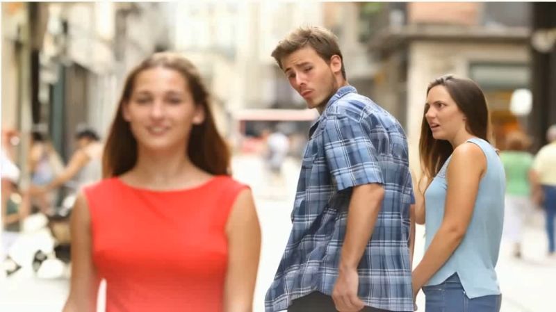 Distracted Boyfriend Meme Video
