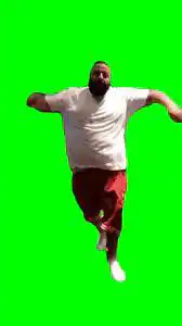 DJ Khaled dancing Green Screen