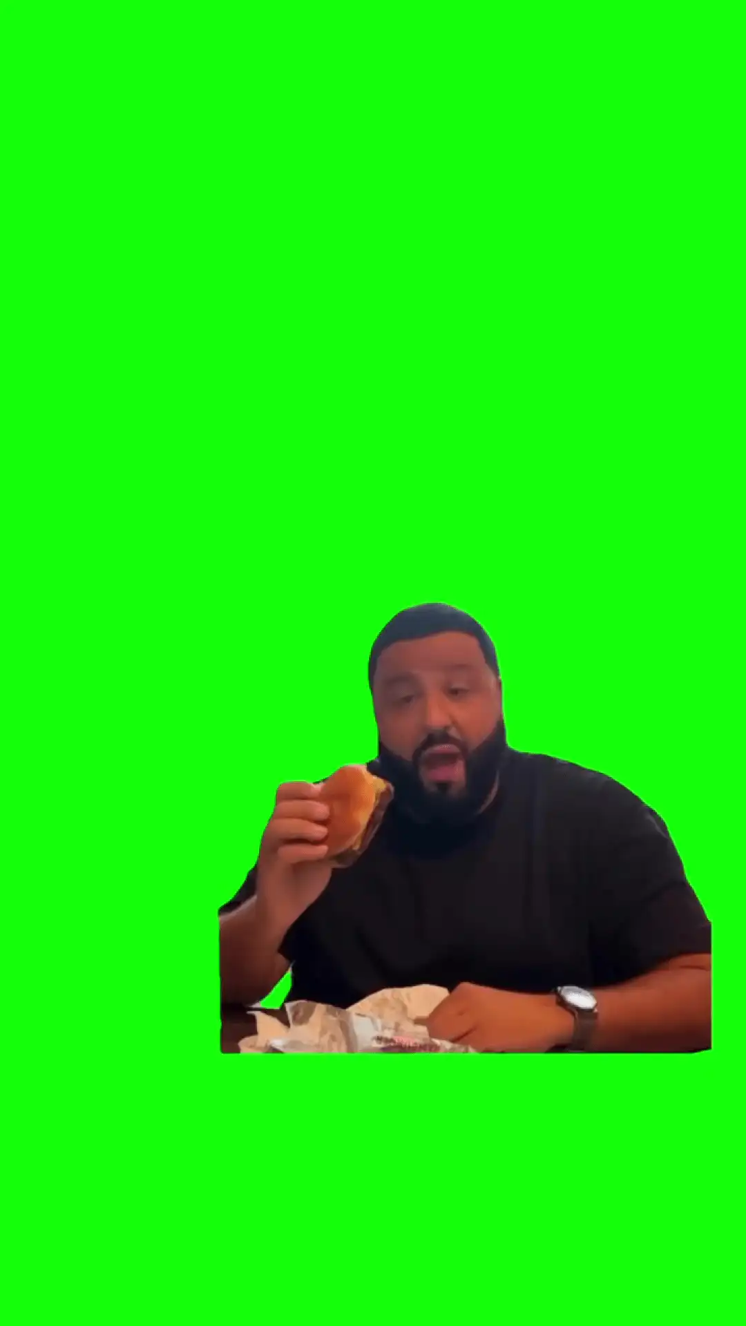 DJ Khaled Unbelievable green screen