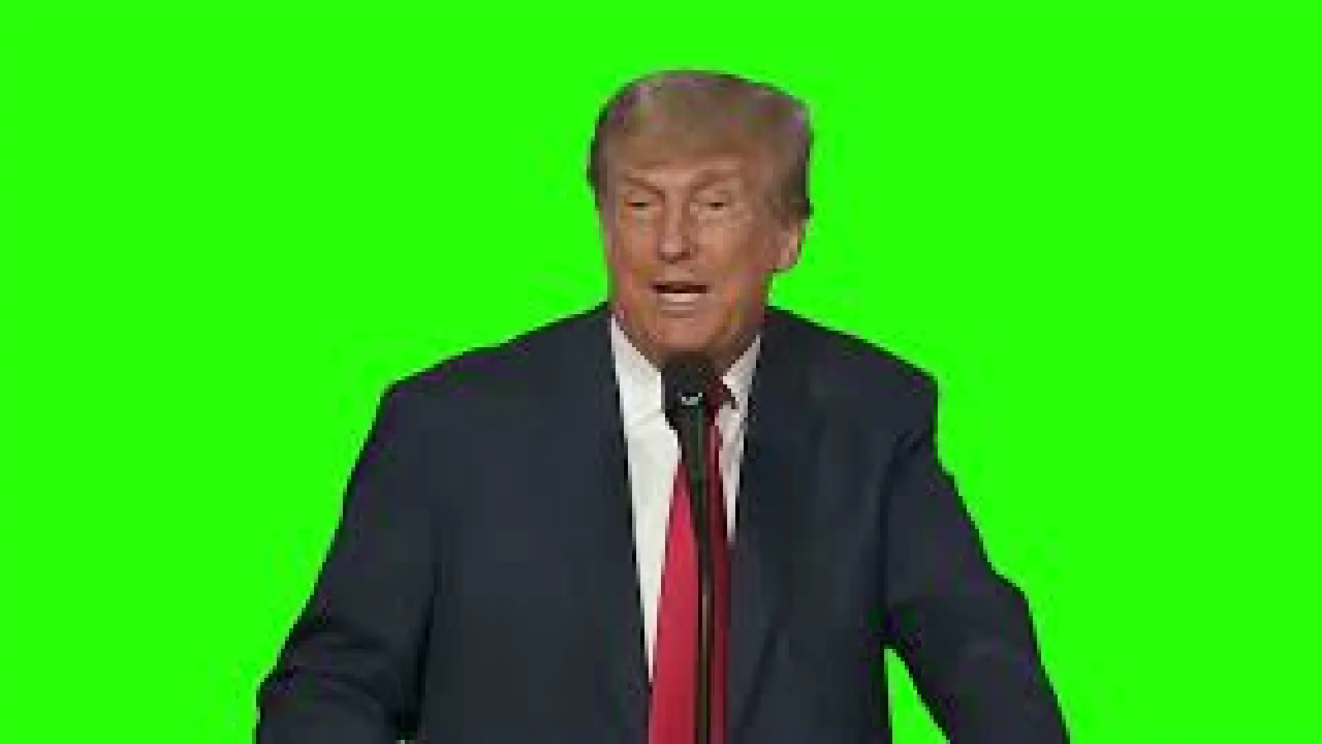 Donald Trump Sings I Don’t Want to Set the World on Fire Green screen