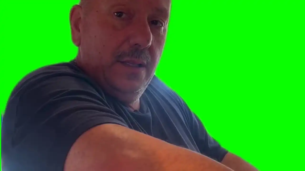 Dont tell me how to cook the sauce green screen