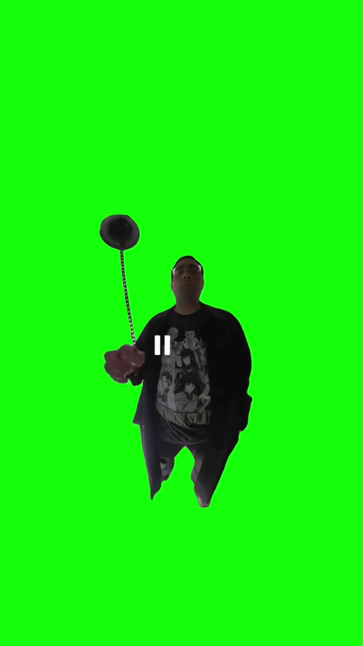 Doorbell Chud Crashout with Bell Green Screen Meme