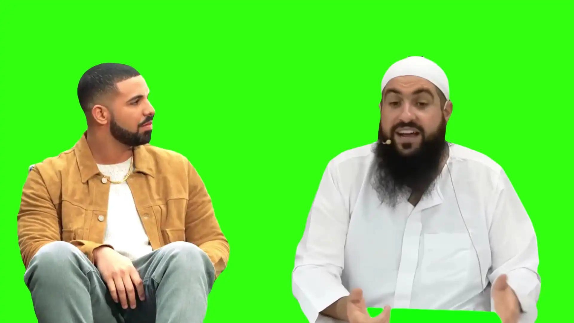 Drake laughing brother ehh meme green screen