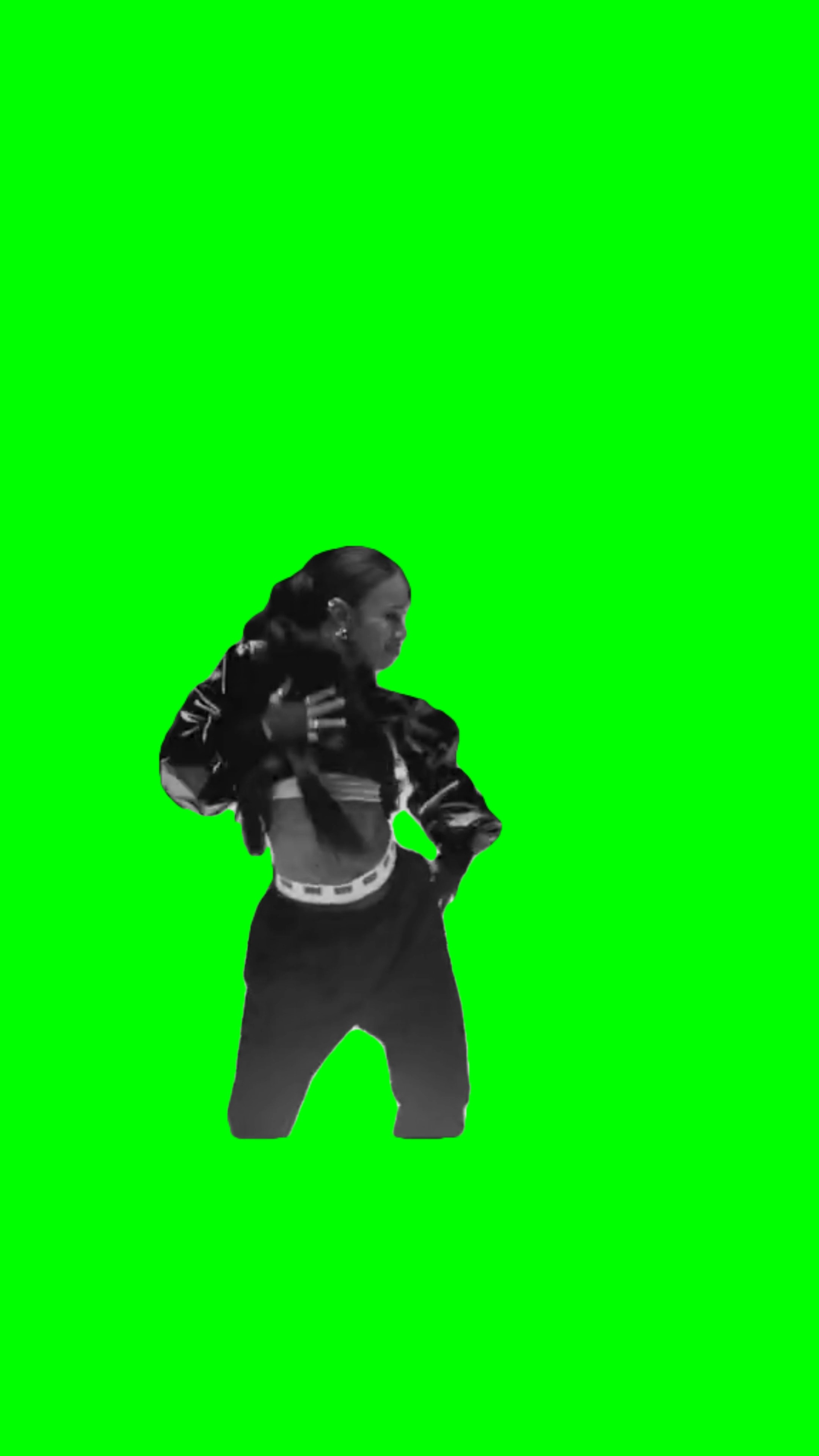 Drake nokia girl dancing green screen