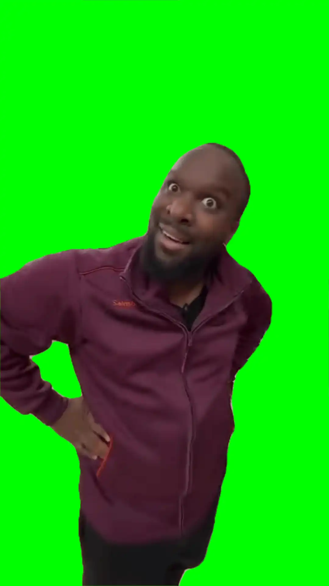 Drama reaction green screen