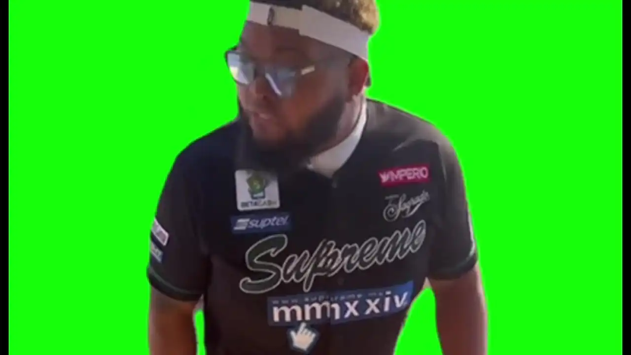 Druski dance meme Green Screen