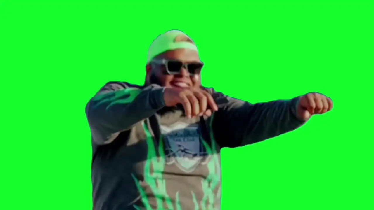 Druski dancing to greece Green Screen