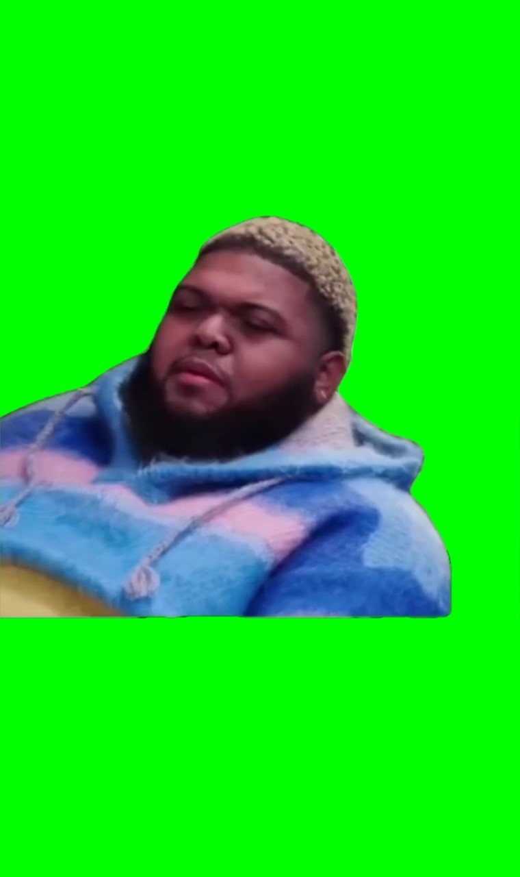 Druski its a blessing Meme Green Screen