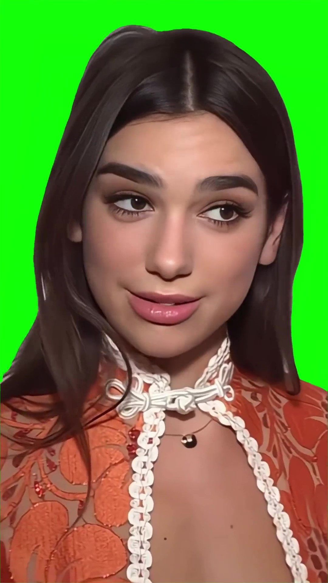 Dua lipa really Green Screen Meme