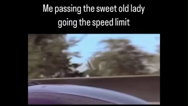 Elderly Drivers Are a Danger On The Road Funny Memes Video