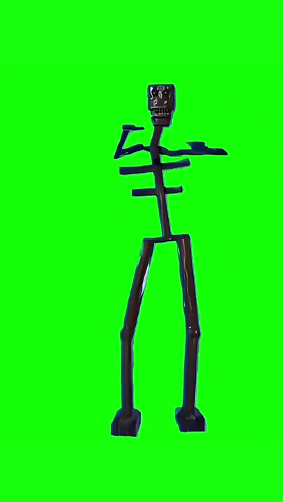 Endoskeleton dance green screen