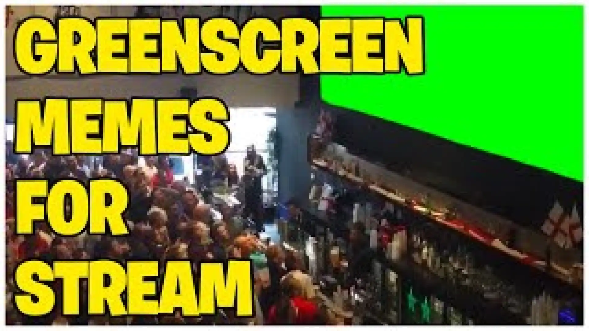 England Fans Celebrate Green Screen