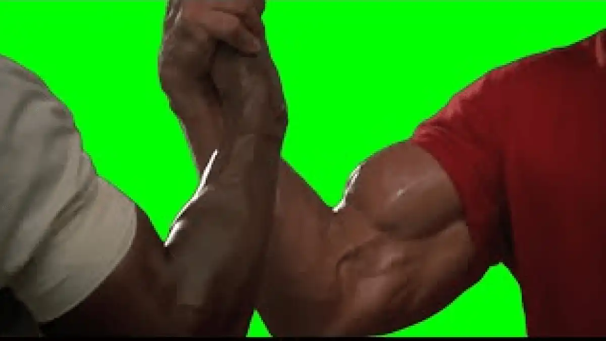 Epic Handshake Dillon You Son of a Btch Green Screen
