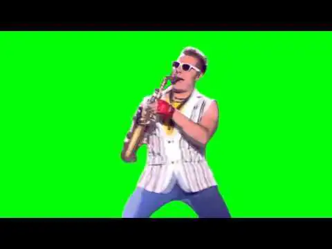 Epic Sax Guy Green screen